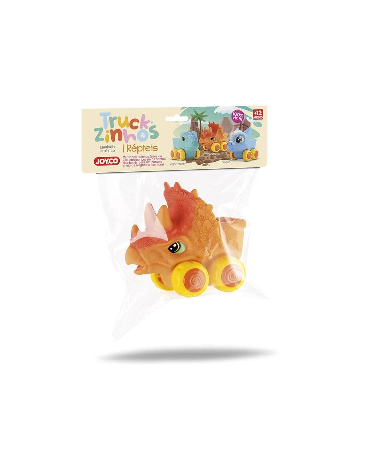 Truckzinhos Répteis - Triceratops