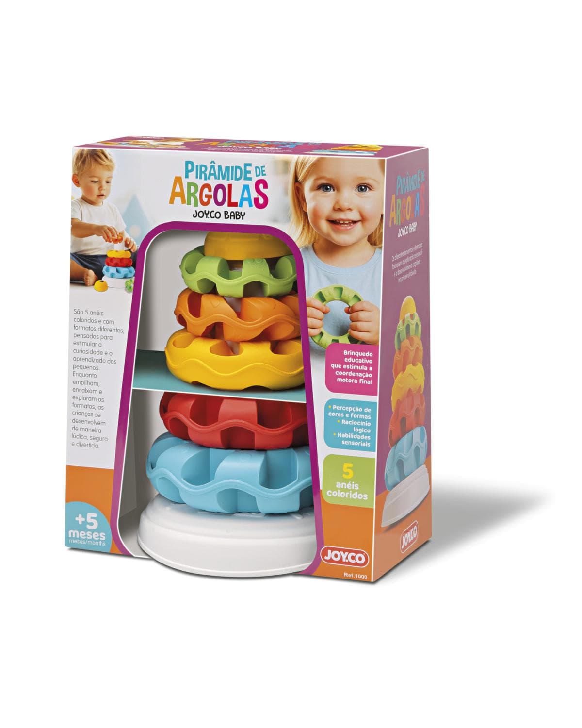 Joy.Co Baby - Pirâmide de Argolas