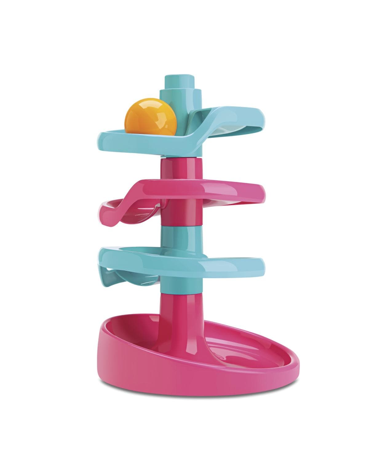 Torre de Bolinhas Espiral Rosa (Solapa) - Joy.Co